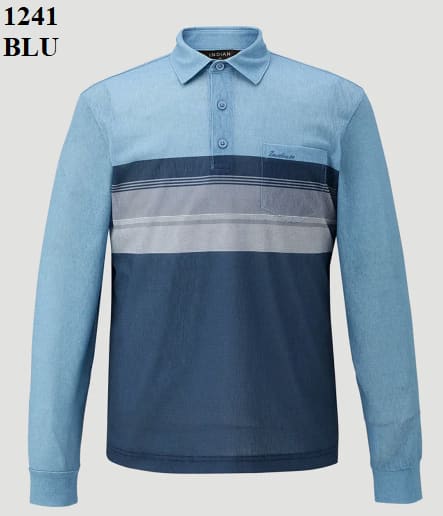 Polo Dài Indian Color Block — ảnh 2