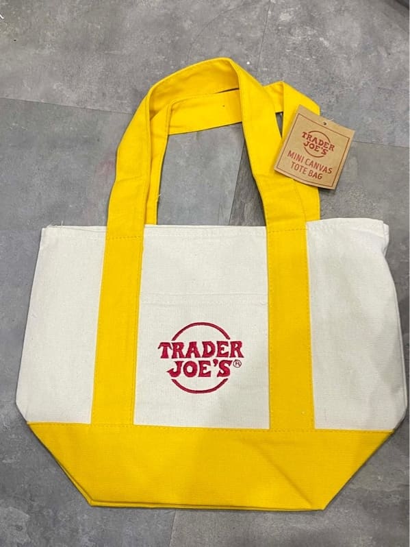 Trader Joe's Mini Tote Bag — ảnh 4