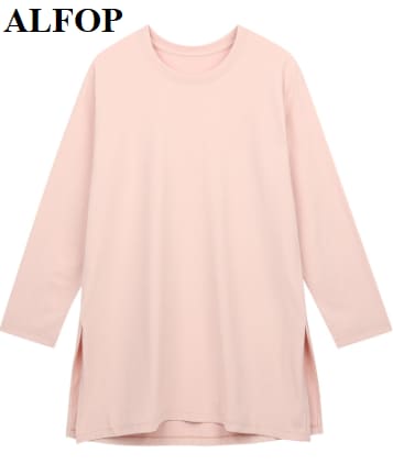 Tee Dài Andar Airy Fit Slit — ảnh 2