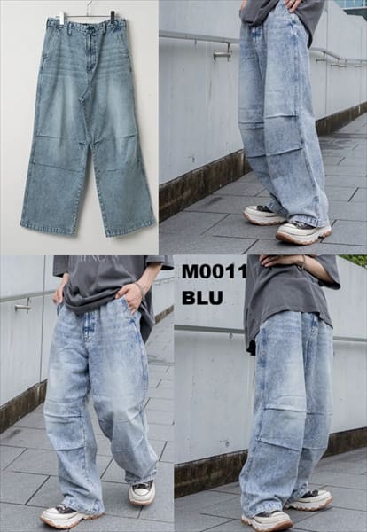 Quần Dài Wego Parachute Denim — ảnh 2
