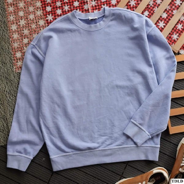 Tee Dài Laine Dyeing Nỉ — ảnh sản phẩm