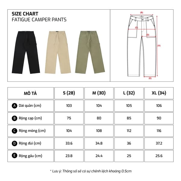TJO Fatigue Camper Pants — ảnh 2