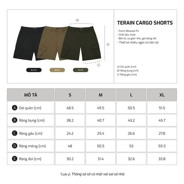 TJO Terrain Cargo Short — ảnh 2