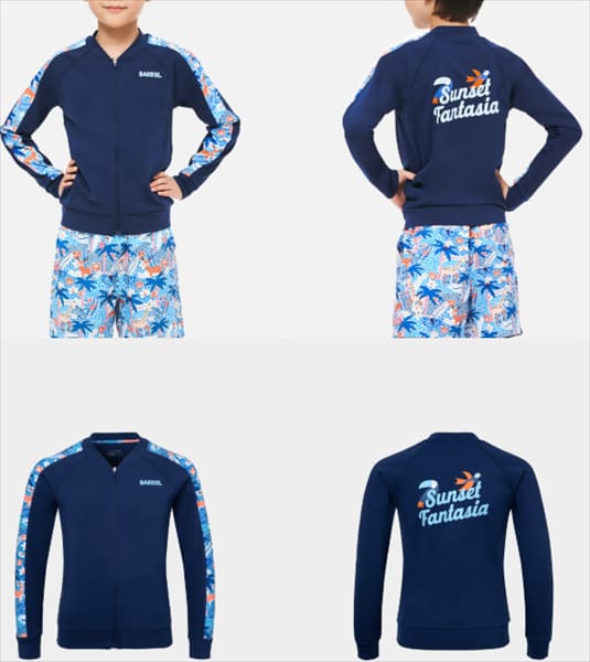 Rashguard Barrel Tropical Zip — ảnh 2